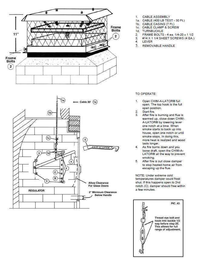 Volko Supply...chimney caps...Lyemance dampers damper caps ventilation